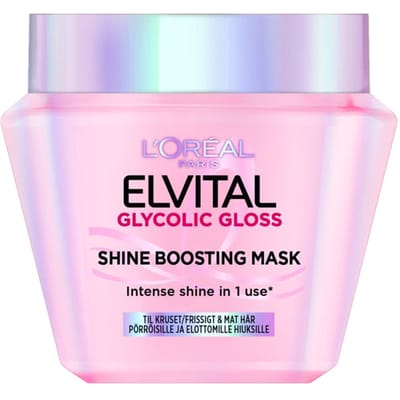 L'Oréal Paris L'Or&eacute;al Paris Elvital Glycolic Gloss Hair Mask For Dull Hair 300 ml