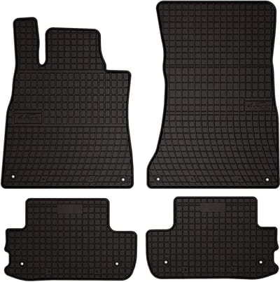 Wielganizator SolidPRO - Rubber Autovloermatten - Zwart - Perfecte Pasvorm - Mercedes S C217 (2014-2020)