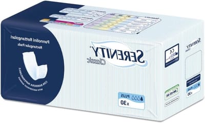 Luiers Klassiek - Rechthoekig - Babyverzorging - Met barrière - 6x30 stuks - Wit