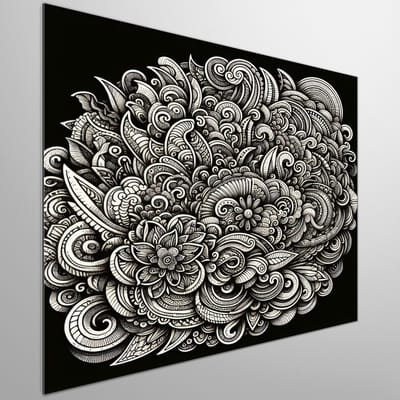 Kunstprint | Wanddecoratie | Dibond | 80 × 80 cm