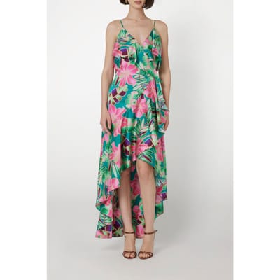 GUESS Marciano By  Paradiso Wrap Dress Paradise Maat: 38 | Maxi Jurken Outlet | Dames | Groen