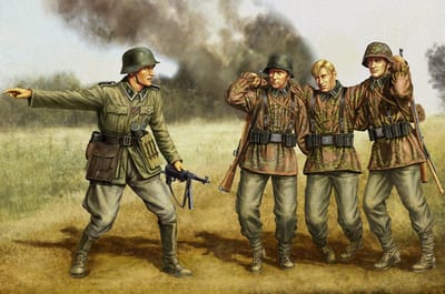 HobbyBoss Modelbouwpakket Militaire voertuigen - 84417 Kursk Bailout from the pocket - Military Figures Plastic - 1:35 - Modelbouw