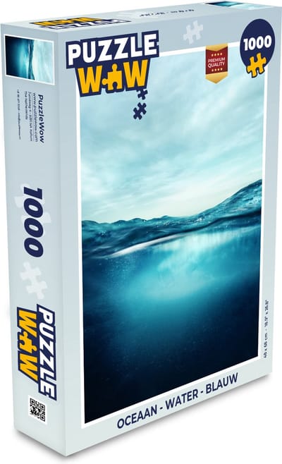 Puzzel Oceaan - Water - Blauw - Legpuzzel - Puzzel 1000 stukjes volwassenen