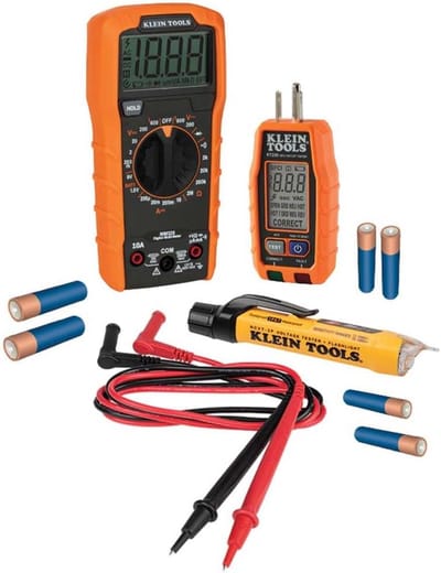 Digitale Test Kit - Elektrische Testers - Veilig Elektra Meten - 3-delige Set Inclusief
