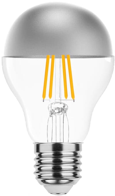 Modee E27 LED Lamp 4W - 400lm - 2700K - Warm Wit - LED Filament Kopspiegellamp Globe A60 - Vervangt 35W Halogeen Gloeilamp