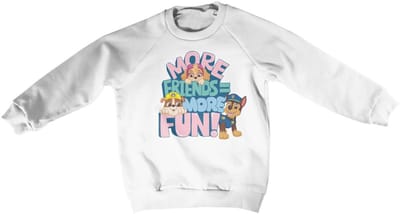 Paw Patrol Kinderen More Friends Fun Kids-sweatshirt NIC-31-PP003-DTF534