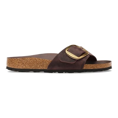 Leren sandalen voor vrouwen Birkenstock Madrid Big Buckle Oiled