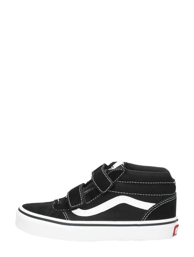 VANS YT Ward Mid V (SUEDE - CANVAS)BLACK - WHITE - Sneakers - Unisex