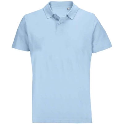 SOLS Pulse piqué poloshirt voor volwassenen, uniseks (Hemelsblauw)