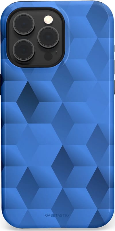 Casetastic Hoesje Geschikt voor Apple iPhone 15 Pro Max Magsafe - Stijlvolle Beschermende Duo-layer Case - Hexaflow
