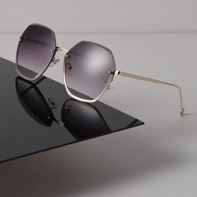 Lunettes de Soleil Carrées Miroir de Luxe Femmes Hommes Designer Rétro Lunettes de Soleil Couleurs Décontractées Oculos De Sol Unisexe Mode Other gray