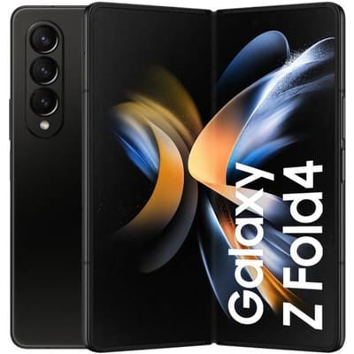 Refurbished Samsung Galaxy Z Fold4 5G 12GB RAM/256GB Smartphones SIM+eSIM Zwart 12/512GB zwart