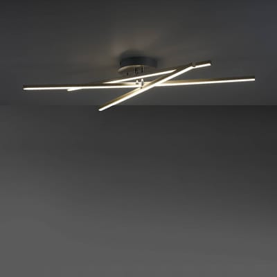 JUST LIGHT. GmbH LED plafondlamp Alina met RGB-Ambilight, dimbaar