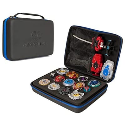 Monpience Gyro Portable et Lanceur Boîte de Réception Étui de Rangement pour Beyblade Burst (Moyen)