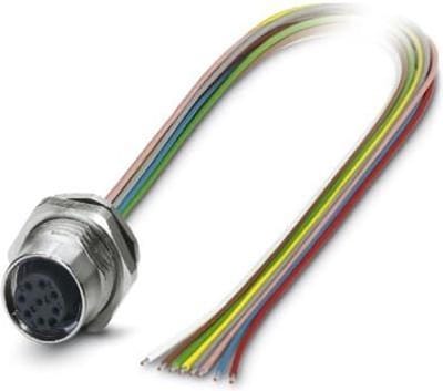 Phoenix Contact 1419690 Sensor/actuator inbouwconnector M12 Aantal polen (sensoren): 8 Bus, inbouw 0.50 m 1 stuk(s)
