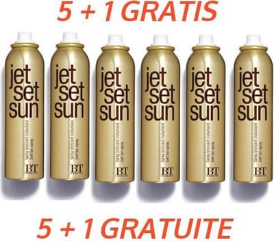 Jet Set Sun 5 + 1 Gratis Instant Bronzer Self Tanning Mist - Zelfbruiner