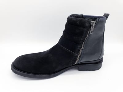 Pme legend dawson hogere zwarte leren boots - Maat 45