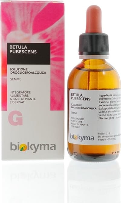 Berk Extract van Verse Knoppen 50 ml - bevordert de natuurlijke afbraak van metabolische afvalstoffen - Biokyma