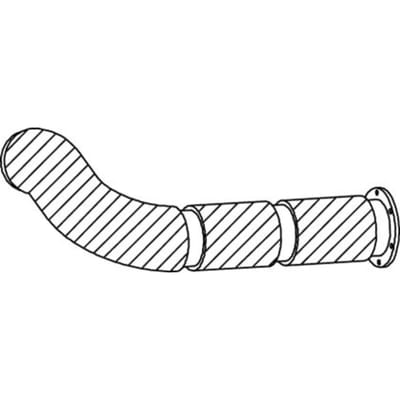Uitlaatpijp DINEX 54217