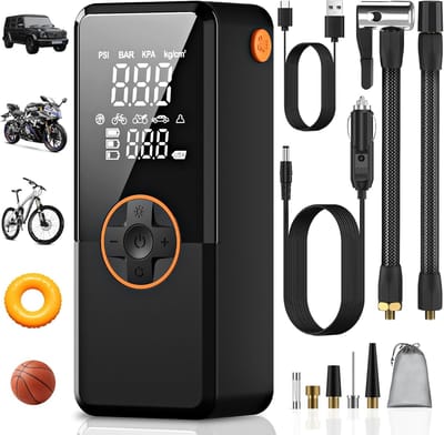 MKSS® Autobanden Pomp - Elektrische Fietspomp - Compressor - Luchtcompressor
