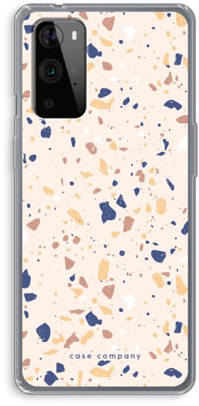 Case Company® - Hoesje geschikt voor OnePlus 9 Pro hoesje - Terrazzo N°23 - Soft Cover Telefoonhoesje - Bescherming aan alle Kanten en Schermrand