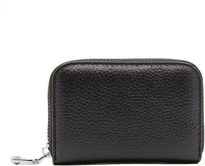 Kaarthouder - 11*7.5*2.5cm - Creditcardhouder Portemonnee - Portemonnee met kaarthouder - Mini leren portemonnee - Kaarthouder - Portemonnee met rits - Accordeon ID-kaarthouder - RFID anti-diefstal swipe