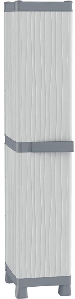 DailySupplies® Tuinkast Kunststof - Tuinkist - Tuinkasten voor Buiten - Tuinberging - Grijs