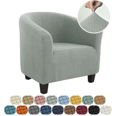 Polar Fleece Fauteuilhoes Stretch Kuipstoel Hoezen Woonkamer Elastische All-inclusive Enkele Bank Beschermhoes Woondecoratie 1pcs