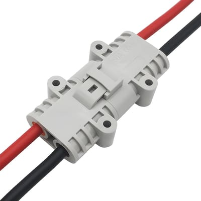 50A 600V Batterijaansluiting Stekker - Snelaansluiting voor Airconditioning, Campers, Caravans, en Boten