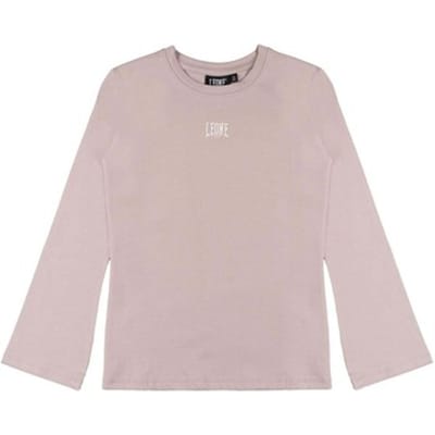 T-Shirt Lange Mouw Leone 1947 Girl Long Sleeves Lavender