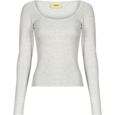 Shirt met lange mouwen met u-hals model 'STAR'