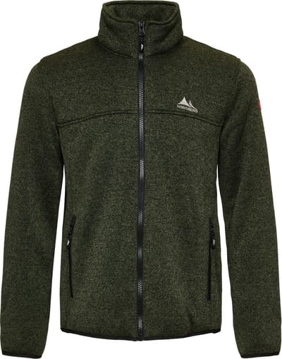 Nordberg Fred Fleece Vest - Groen melange - Maat M