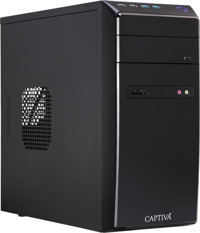 CAPTIVA PC Business/Office R65-472 | AMD Ryzen 5 5600G | 8GB DDR4 RAM | AMD Radeon Graphics | 500 GB SSD | Windows 11 Pro