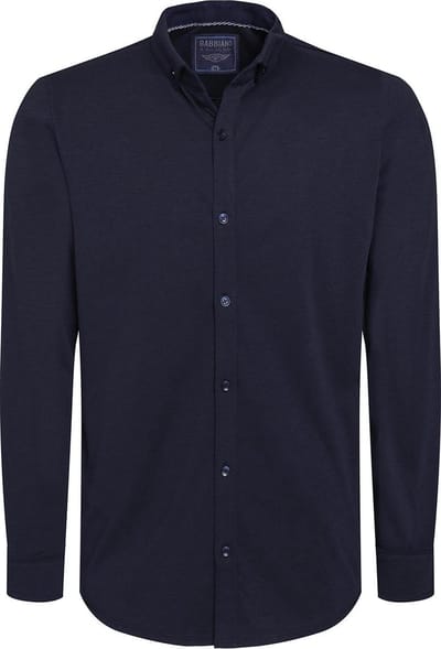 Gabbiano Overhemd Premium Shirt 333510 Navy Mannen Maat - 3XL