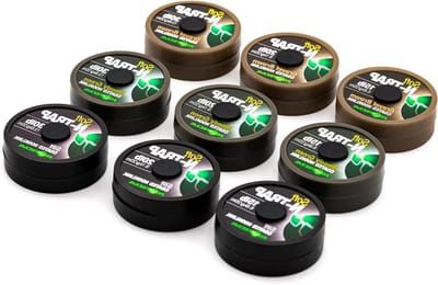 Vislijn Leader - Gevlochten Lijn - Vissen Op Karper - Semi Stijve Coating - 13.6 kg - Silt