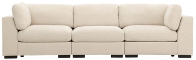 Salerno bank 3-zit beige.