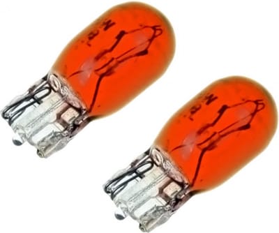 TLVX T10 WY5W Oranje halogeen – W5W Pinker – Amber – 12V – Steeklamp – Knipperlicht lamp – Sidemarker – Knipperlichten – Volvo signaallamp zijkant