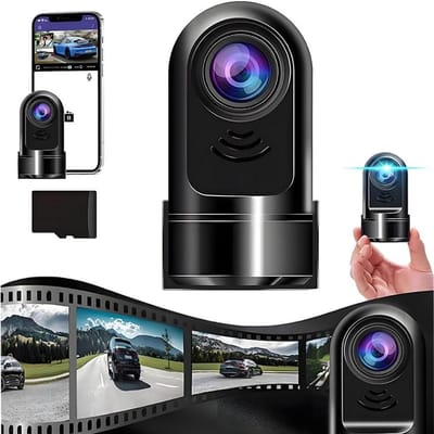 Mini Dashcam - Autocamera HD - Veilig Rijden - 360 Graden Rotatie - 1080P Resolutie - Zwart
