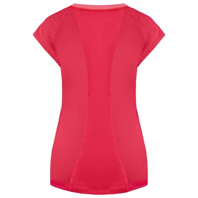 Asics Logo Dames Roze T-Shirt