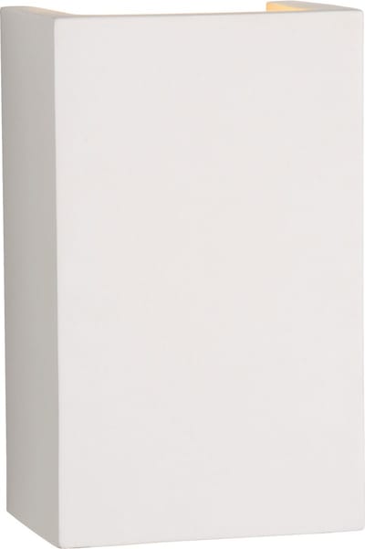 Lucide GIPSY - Wandlamp - 1xG9 - Wit - Japandi