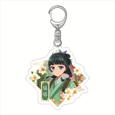 6CM Anime Diaries Kusuriya No Hitorigoto Porte-clés Figurine Acrylique Maomao Gao Shun Li Bai Cosplay Porte-clés Pendentif Cadeaux 6 cm gray