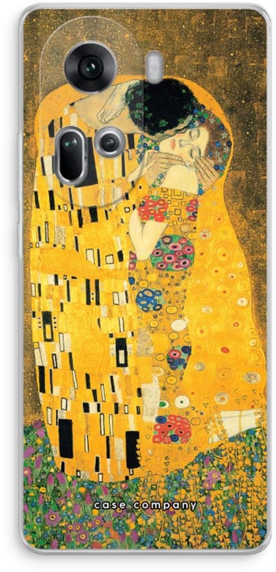 Case Company® - Hoesje geschikt voor Oppo Reno 11 hoesje - Der Kuss - Soft Cover Telefoonhoesje - Bescherming aan alle Kanten en Schermrand