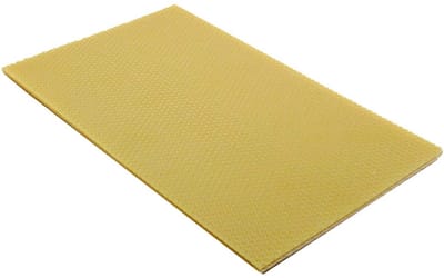Creotime Bijenwas Vel 20 X 33 Cm Naturel Geel