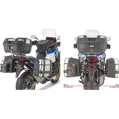 Specifieke motorfiets zijbaksteun Givi Pl One Monokey Honda Crf 1100L Africa Twin Adventure Sports (20)