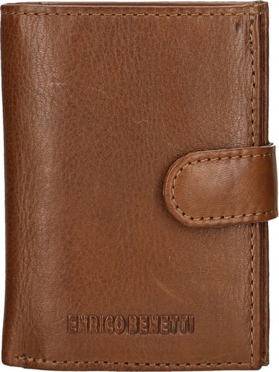 Creditcard etui - Portemonnee- 89023 Toscane - Enrico Benetti - Cognac - 8x2,5x11 cm
