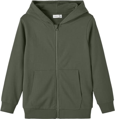 NAME IT - NKMNESWEAT CARD W HOOD UNB NOOS - Jongens - Vesten