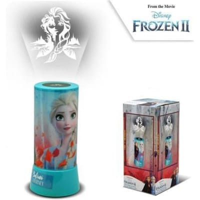 Disney Frozen - Nacht Lamp - Led - Projector - Anna en Elsa - Lamp - Blauw