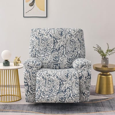 Fauteuilhoezen Stretch Bankhoes Stoelhoezen Meubelbeschermer Fauteuilhoes voor Schommelstoel 1 Seater