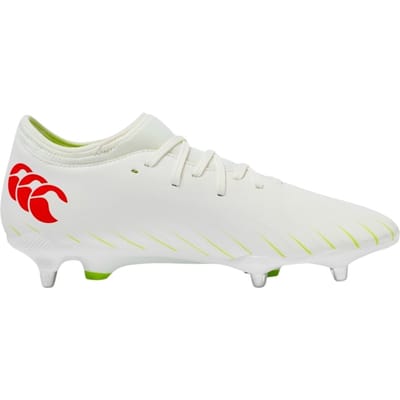 Canterbury Heren Speed Falcon Team Zachte Grond Voetbalschoenen (Wit/oranje)