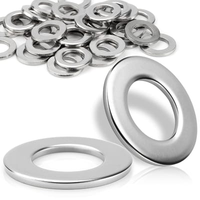 Allecto - M20 Washers - Flat Washers - Corrosiebestendig - 15 Stuks - Onderdeel voor Schroeven - Geschikt voor Buiten - 37 mm
